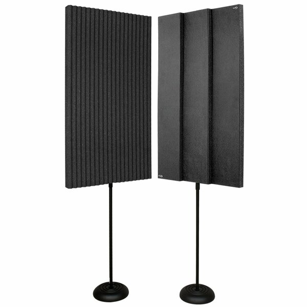 Auralex Acoustics ProMAX v2 Charcoal, 2PK ProMAX v2 Charcoal